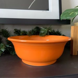 Fiestaware Tangerine Mixing Bowl 9"